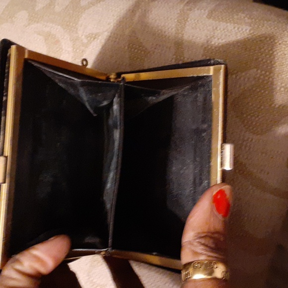 BURBERRY NOVA CHECK AUTHENTIC KISSLOCK WALLET VINTAGE - Picture 12 of 12